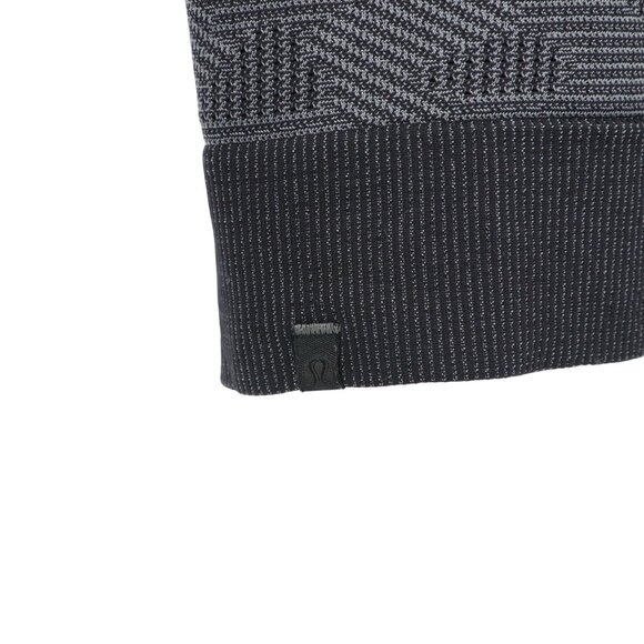 Lululemon Swiftly Breathe Long Sleeve Vented Camo Black / Asphalt Grey 6 - Picture 6 of 7